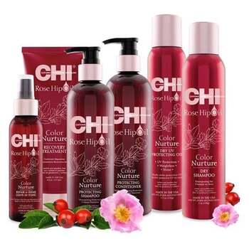 CHI Rose Hip Oil Color Nurture Recovery Treatment - Maska pre farbené vlasy